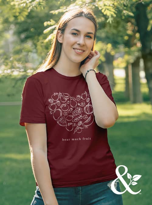 Bear Much Fruit T-Shirt | Dirt & Devotion