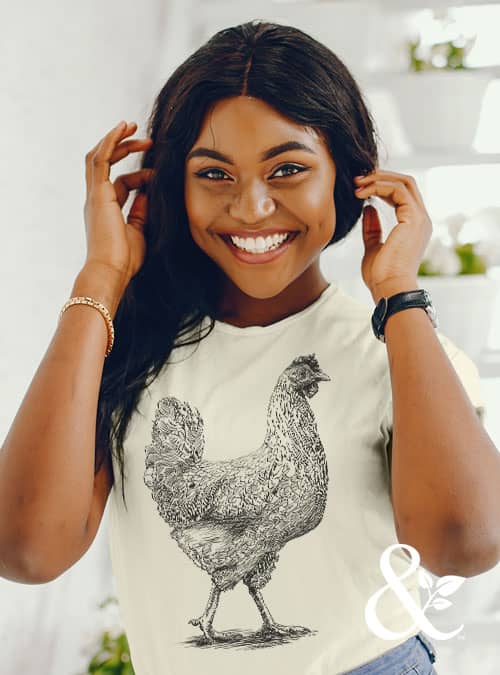 Chicken T-Shirt | Dirt & Devotion