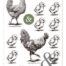 Chicken Family Sticker Sheet | Dirt & Devotion
