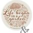 Life Began in the Garden Sticker | Dirt & Devotion
