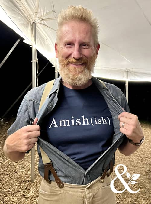 Amish(ish) Tee & Rory Feek | Dirt & Devotion